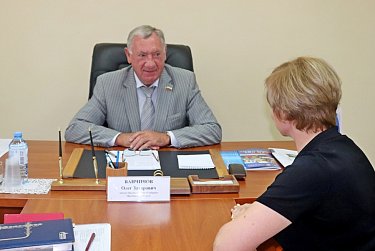На приеме у депутата